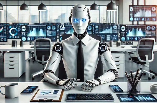 AI growth solutions illustration